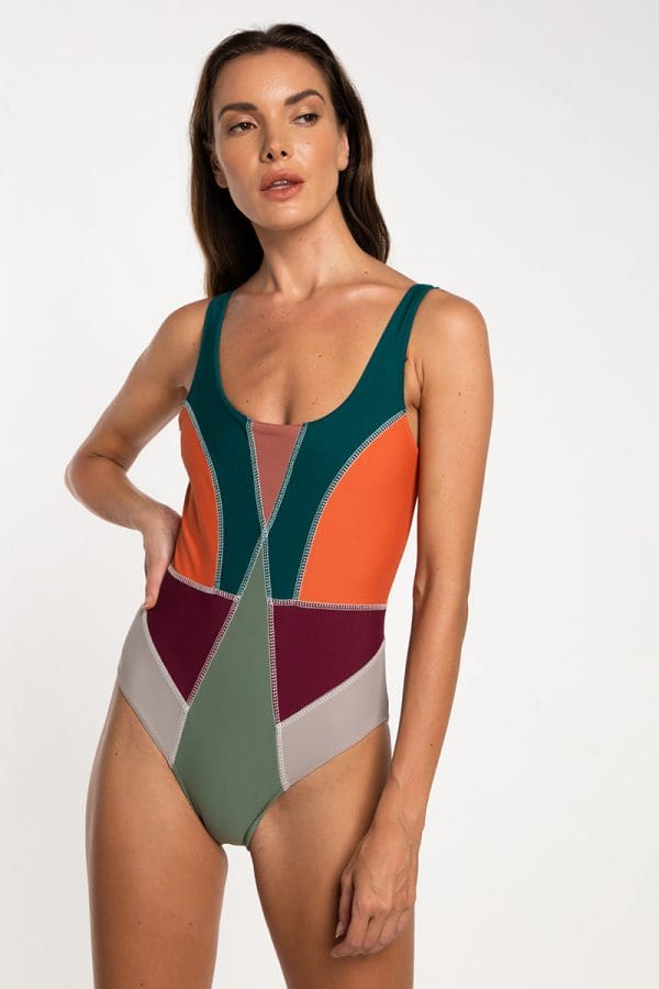 Sangria One Piece color Summer Silkana Sangria One Piece color Summer
